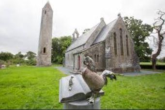 photo of timahoe round tower