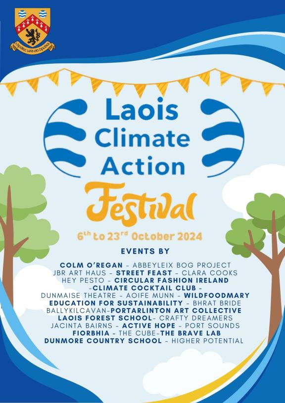 Front page of Climate Action Festival