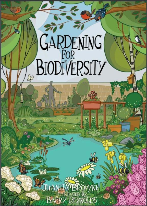 front page of Gardening for Biodiversity booklet