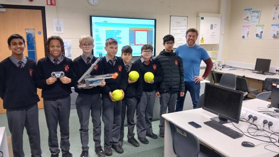 STEM Robotics Team in Portlaoise CBS