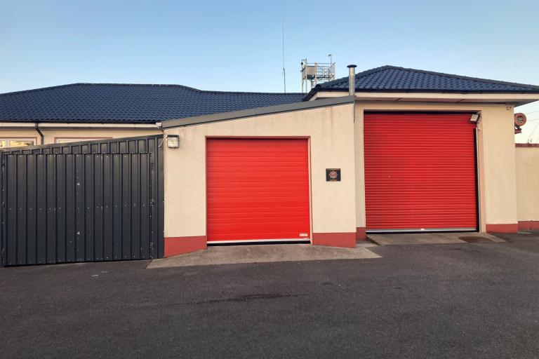 Image shows Mountrath Fire Station