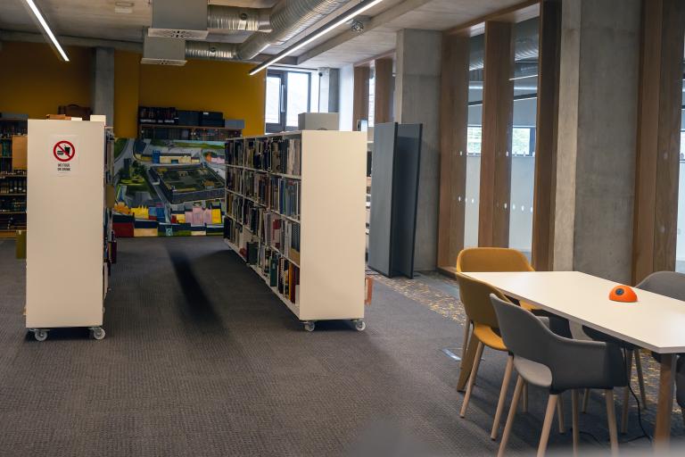 Local studies room in library