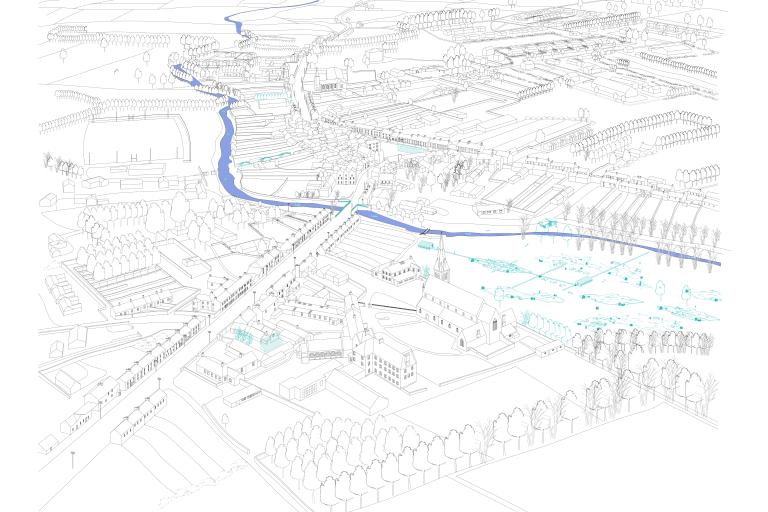 Architectural drawing of Mountrath 