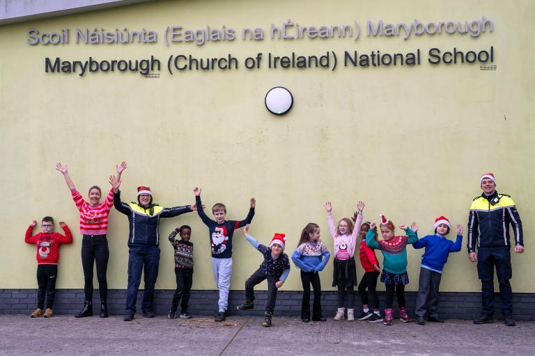 Maryborough National School and Portlaoise Community Policing Unit 