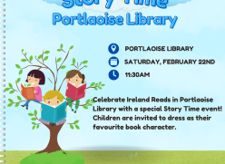 Poster for library event