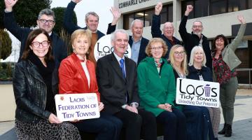 Members of Laois Tidy Towns and Laois County Council 