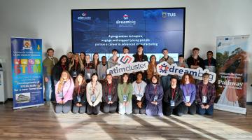 (DREAMBIG) Laois students that were a part of Dream Big location in Irish Manufacturing Research, Mullingar