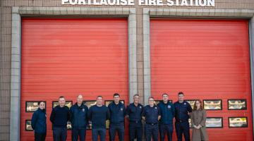 Laois County Fire & Rescue Service Green Plan Team Members 