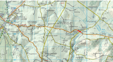 Map image  of  the Junction of R430-L7797 Boleybeg Cross, Spink, Laois