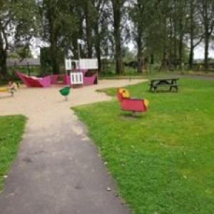 sand area of the mountmellick playground