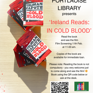 Poster for library event