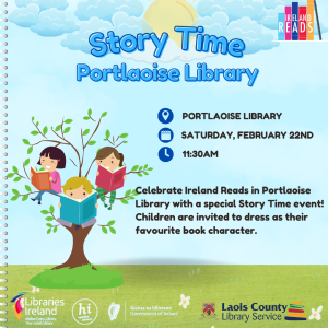 Poster for library event