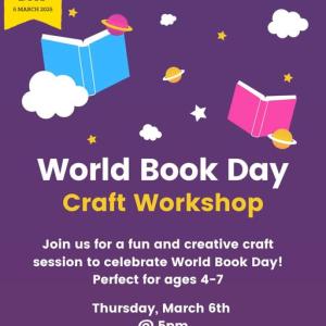 Library craft event