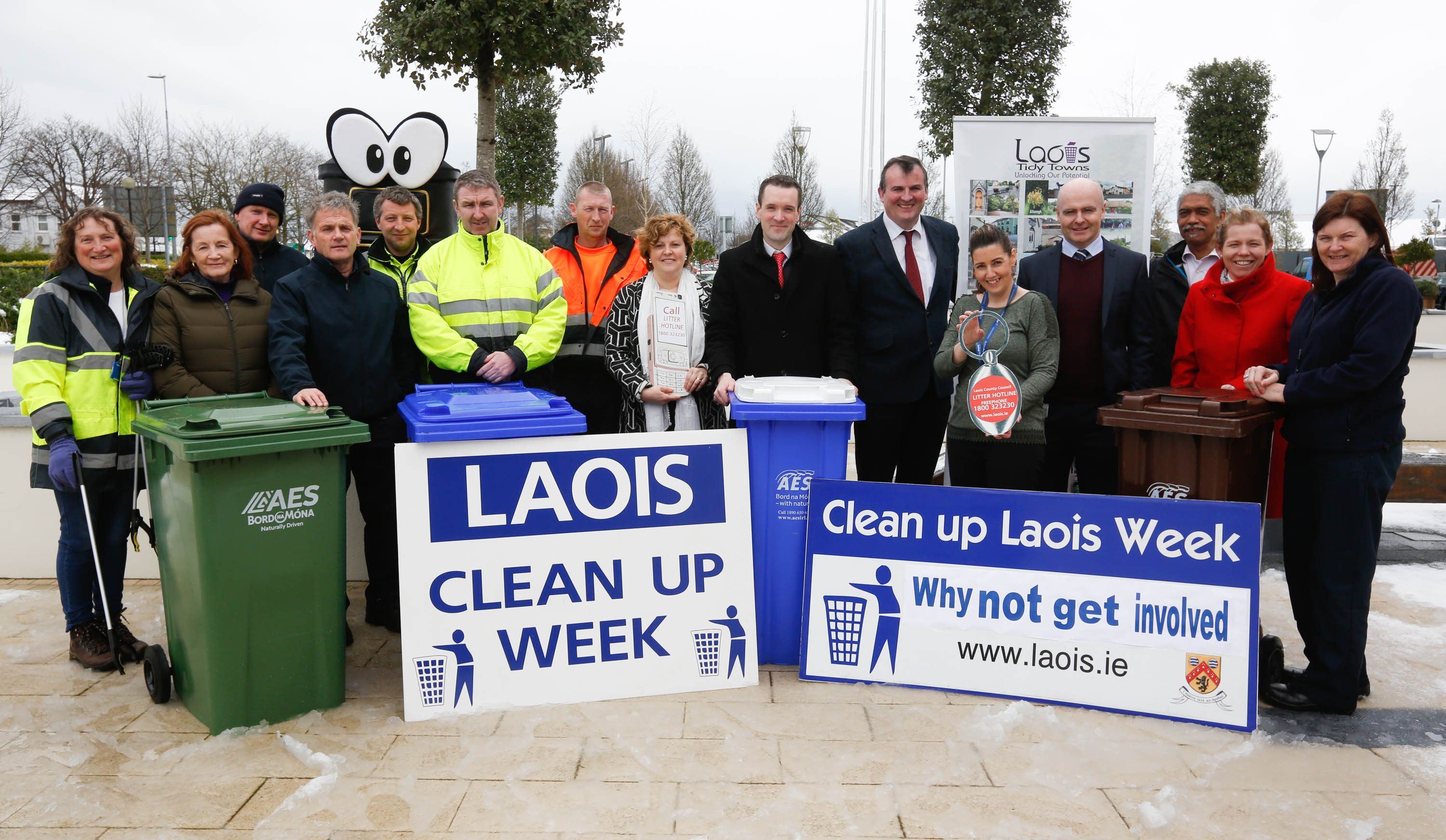 LCC Clean Up Laois 2017 launch 02 2