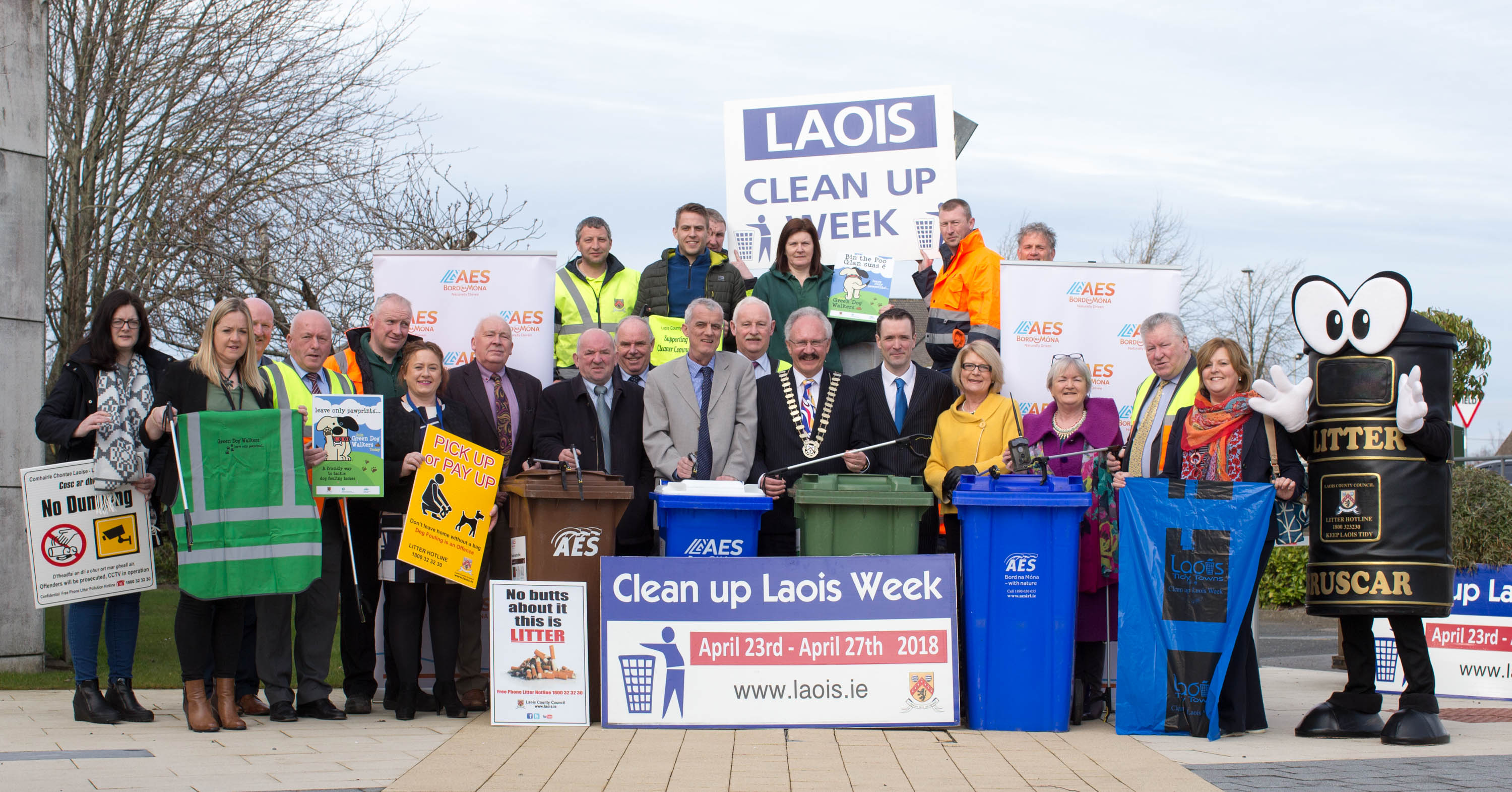 LCC Clean Up Laois launch 2018 03