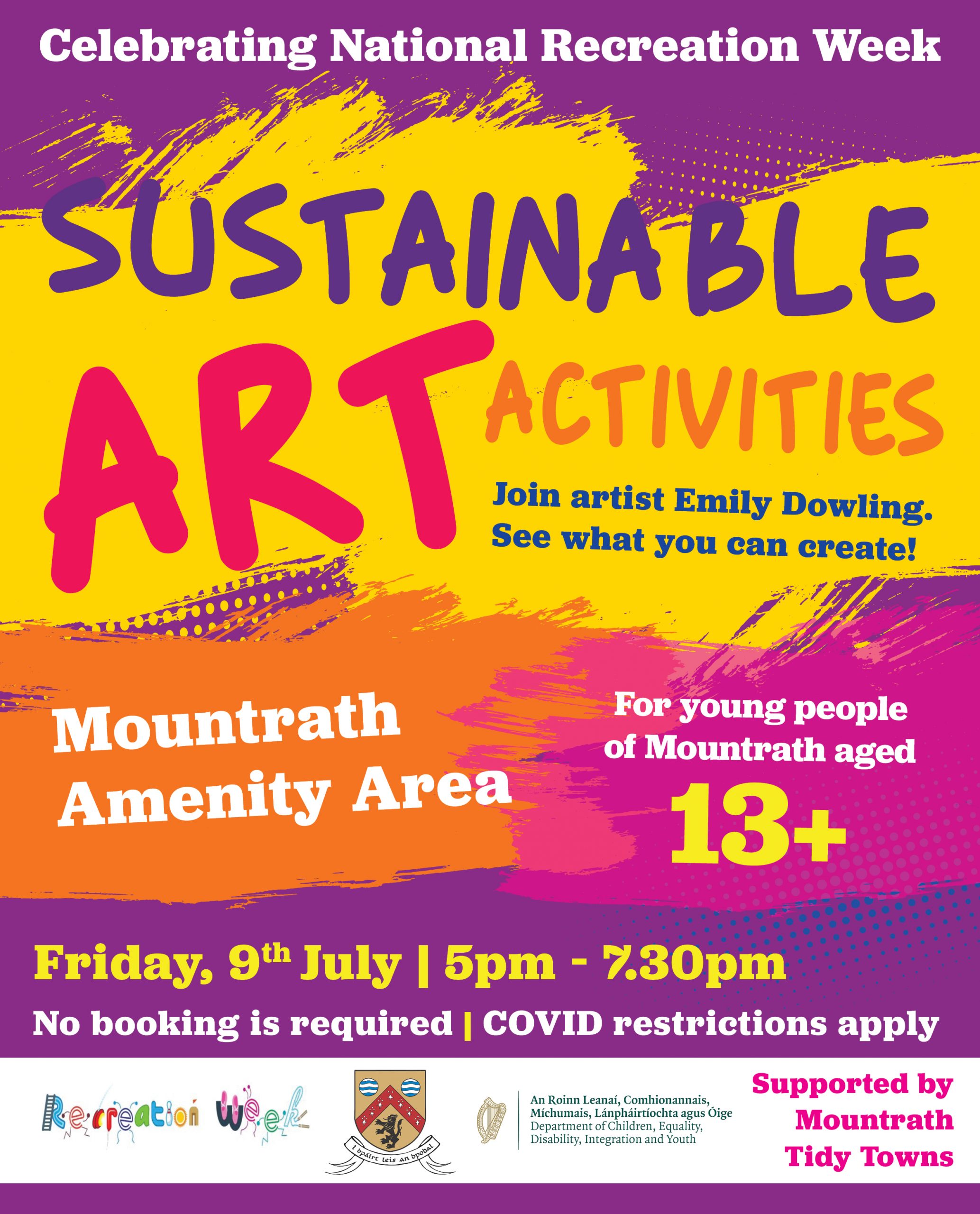 Sustainable Art Mountrath July 2021 FACEBOOK scaled